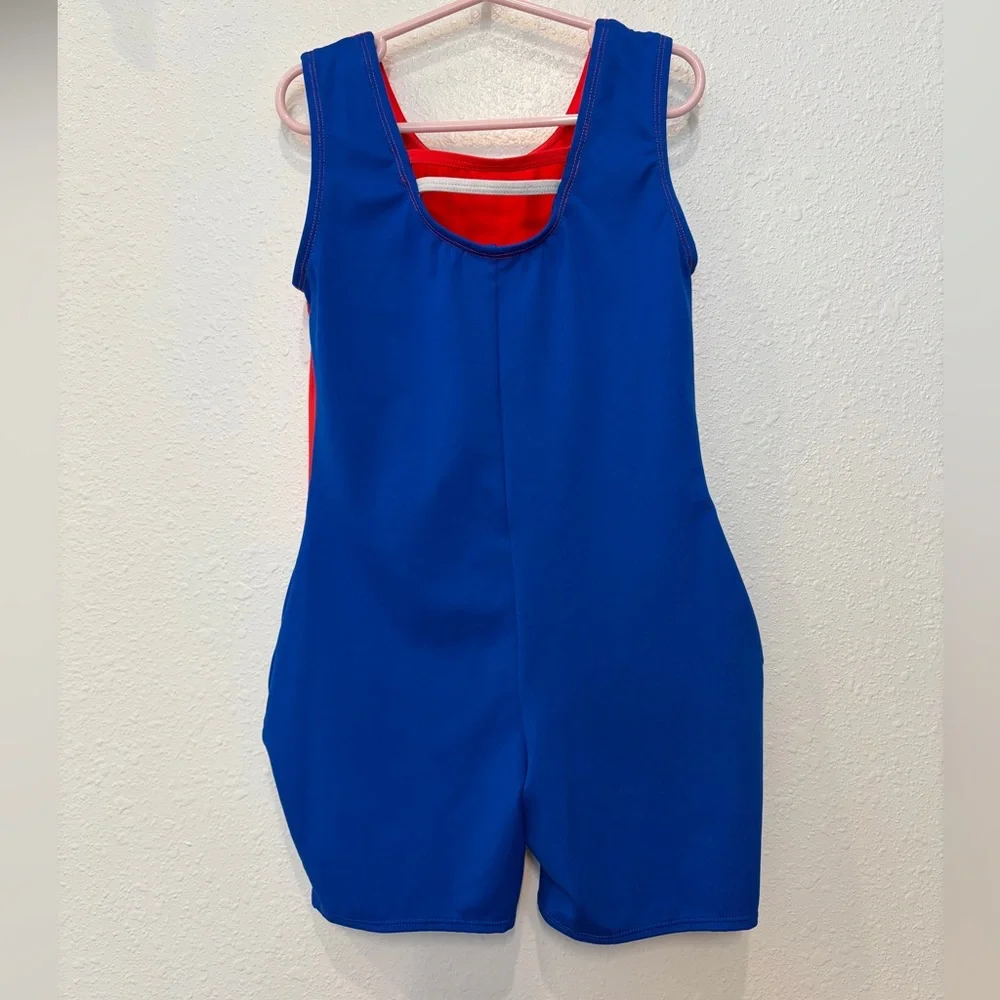 Cat & Jack Patriotic Girls Romper - Picture 2 of 3